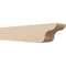 Ekena Millwork 4in. W x 4in. H x 20in. L Carmel Woodgrain TimberThane Rafter Tail, Primed Tan RFTUR04X04X20CARRCPR - alternate 1